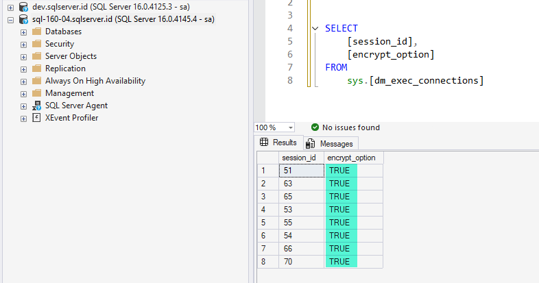 Configuring TLS Certificates for SQL Server